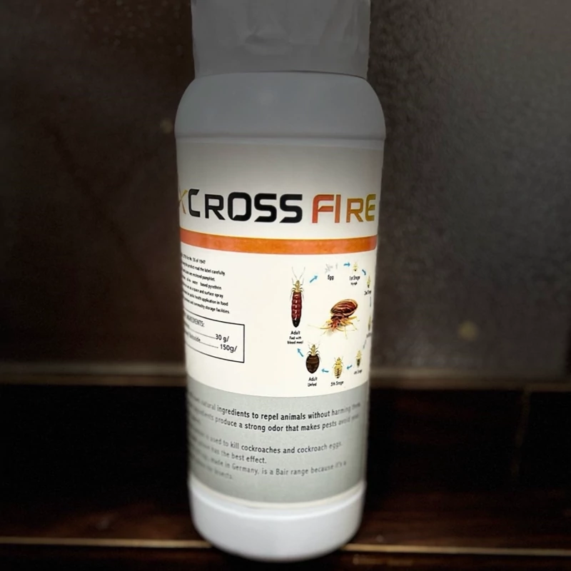 سم ساس کش کراس فایر راه حل نوین از بین بردن ساس ها ارسال رایگان