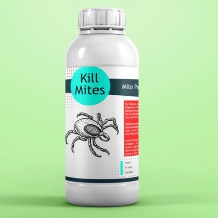 سم کنه کش موثر با ویژگی زیاد Kill mites کیل مایت ارسال رایگان به همراه یک عدد سمپاش سرنوشابه ای