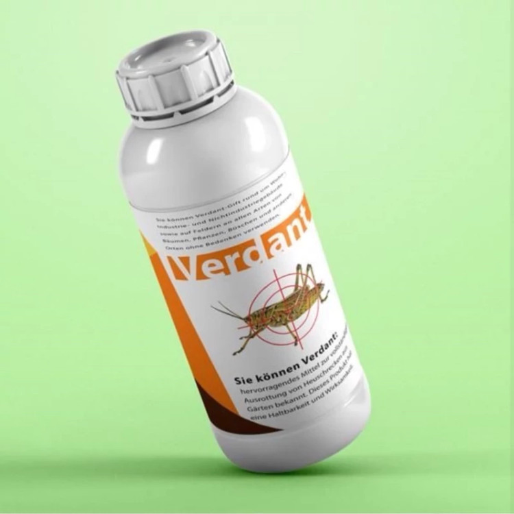 محصول ضد ملخ Verdant - سم ضد ملخ ارسال رایگان به همراه یک عدد سمپاش سرنوشابه ای مدل 1