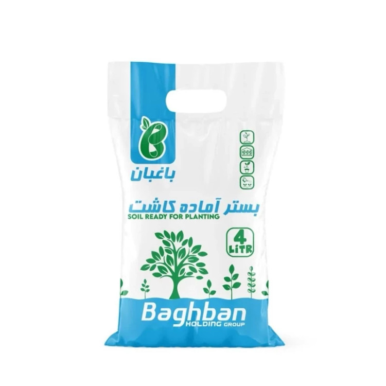 خاک گیاهان آپارتمانی 4 لیتر باغبان