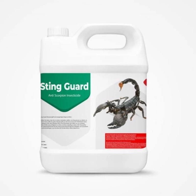سم 4 لیتری عمده برای نابودی عقرب - Sting Guard استینگ گارد ارسال رایگان به همراه یک عدد سمپاش سرنوشابه ای