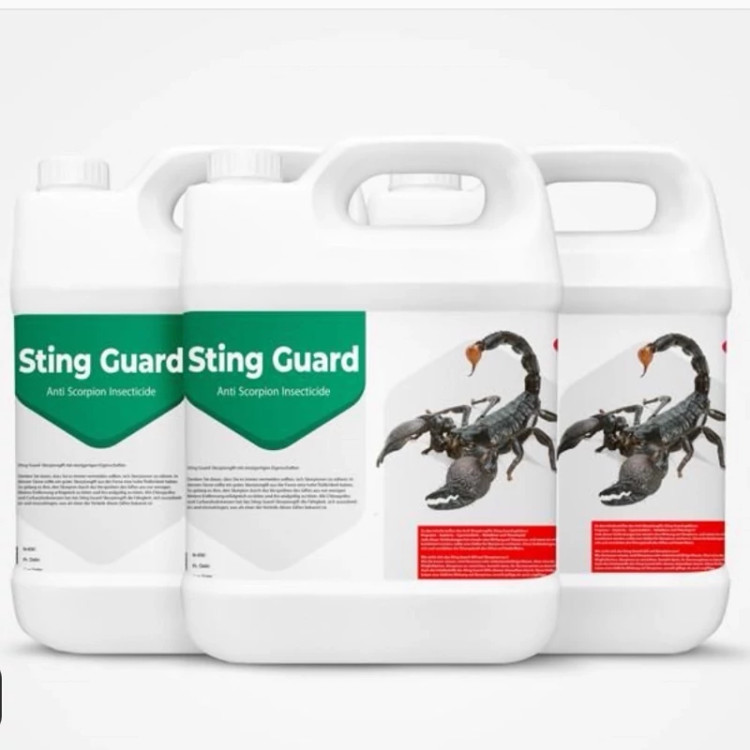 سم 4 لیتری عمده برای نابودی عقرب - Sting Guard استینگ گارد ارسال رایگان به همراه یک عدد سمپاش سرنوشابه ای