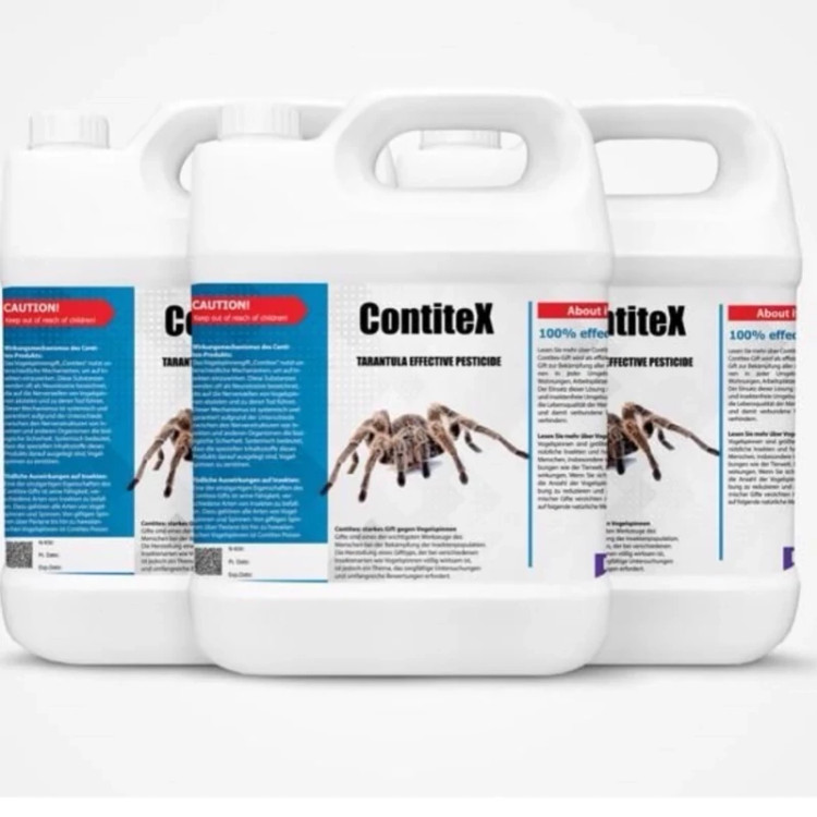سم 4 لیتری عمده رتیل کش قوی Contitex ارسال رایگان به همراه سمپاش سرنوشابه ای مدل 1
