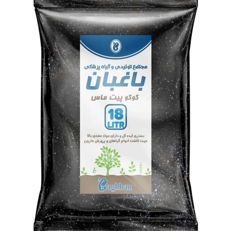 خاک پرورش حلزون 18 لیتر باغبان
