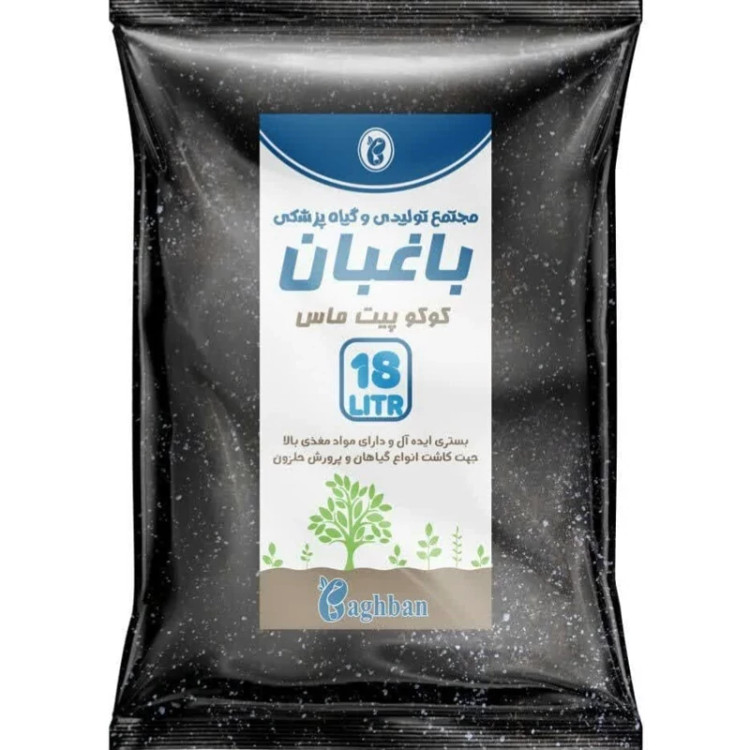 خاک پرورش حلزون 18 لیتر باغبان
