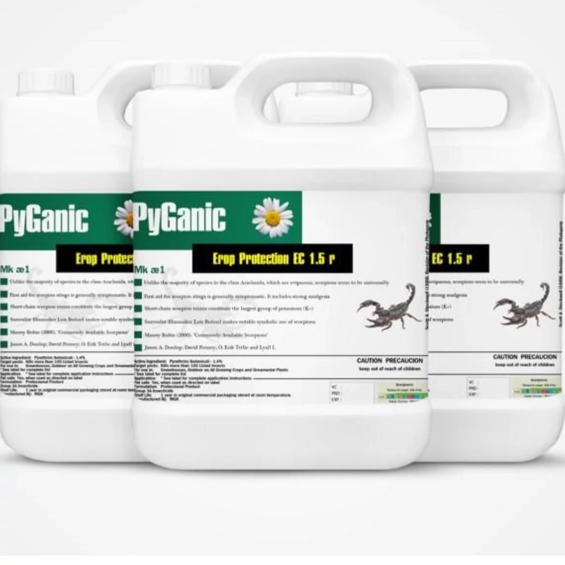 سم 4 لیتری عمده عقرب کش پیگانیک - Pyganic دافع عقرب ارسال رایگان به همراه سمپاش سرنوشابه ای