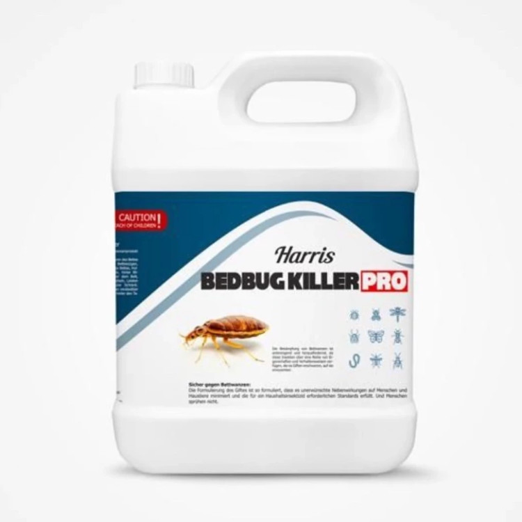 سم ساس تختخوابی بدباگ کلیر پرو 4 لیتری Bedbug Killer pro ارسال رایگان به همراه سم پاش سر نوشابه ای