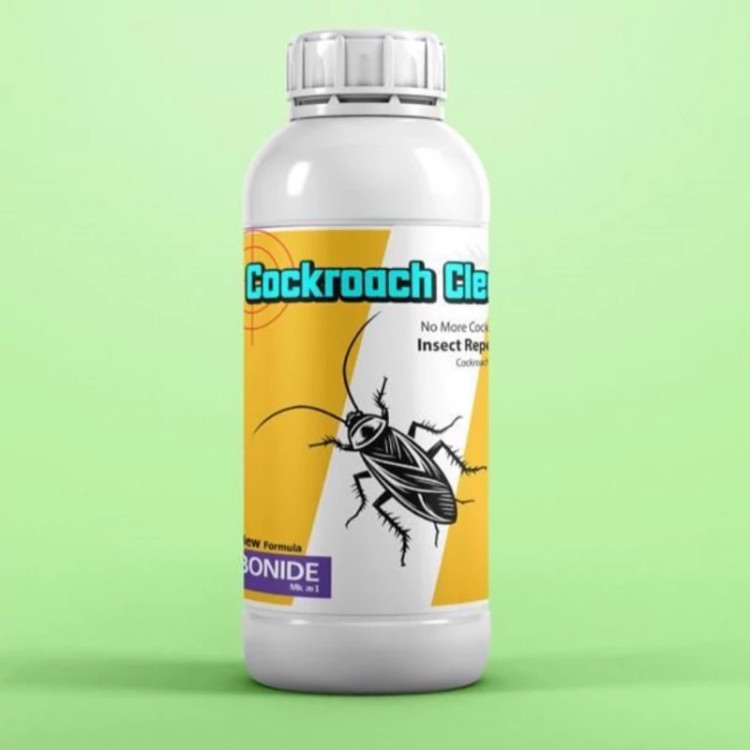 سم سوسک کش Cockroach Clean ارسال کالا رایگان به همراه یک عدد سمپاش سر نوشابه ای