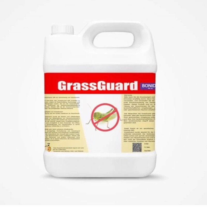 سم 4 لیتری عمده ریشه کنی ملخ - GrassGuard ارسال رایگان به همراه سم پاش سر نوشابه ای