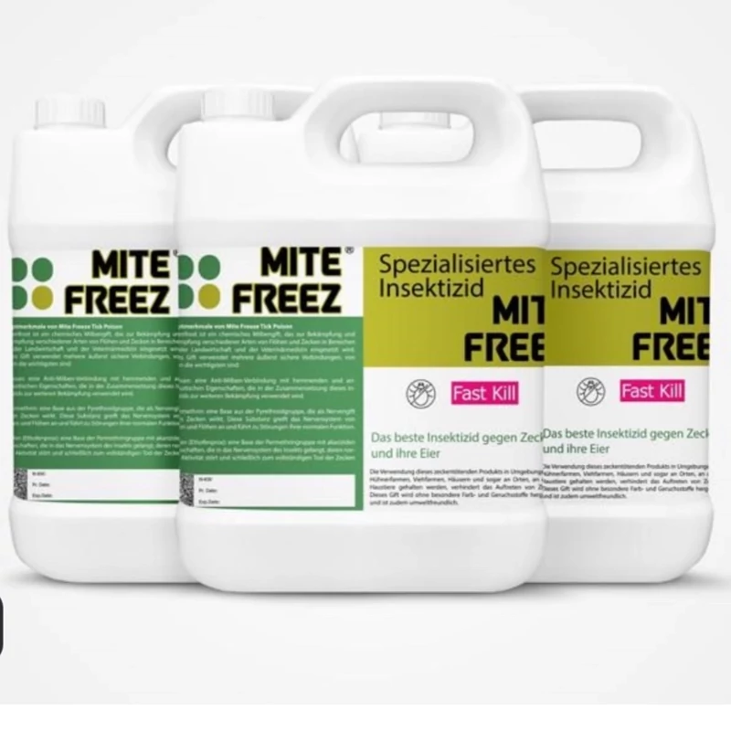 سم 4 لیتری عمده حشره کش کنه کش تخصصی Mite Freez مایت فریز ارسال رایگان به همراه یک عدد سمپاش سرنوشابه ای