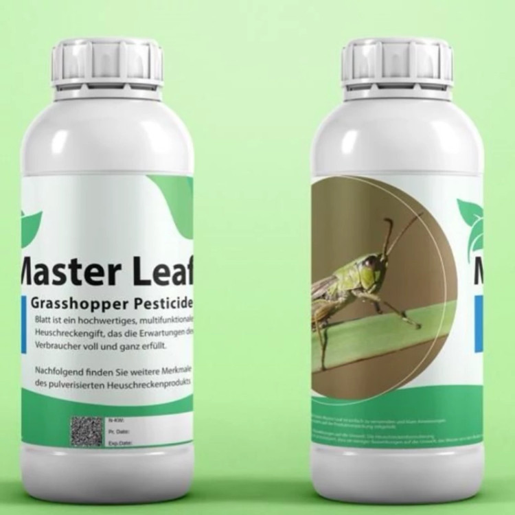 سم حشره کش مخصوص ملخ Master leaf ارسال رایگان به همراه سمپاش سرنوشابه ای