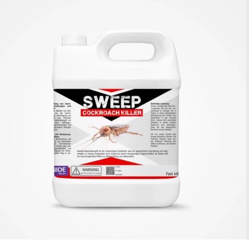 سم 4 لیتری عمده سوسک کش Sweep اسویپ ارسال رایگان به همراه سمپاش سرنوشابه ای