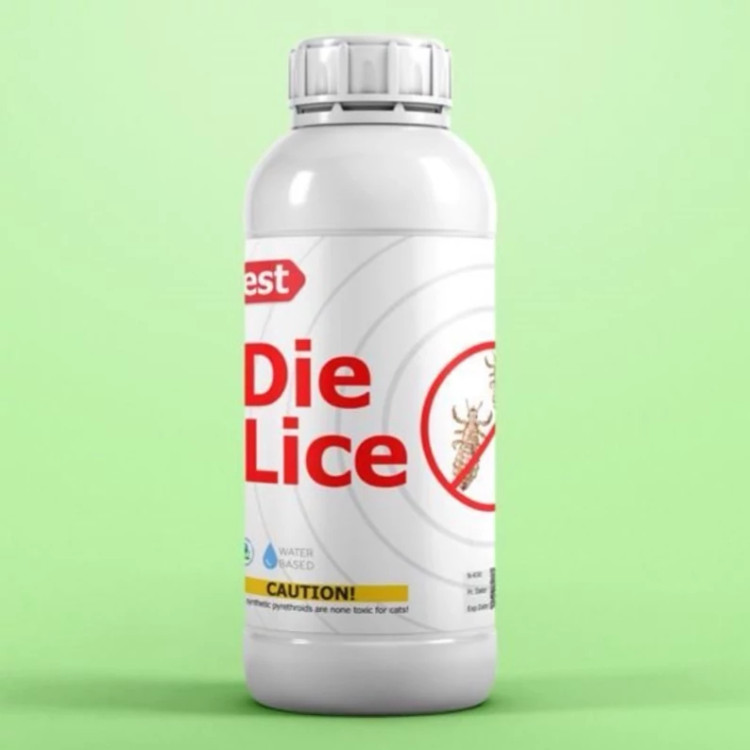 سم شپش کش محیط و سر Die Lice ارسال رایگان به همراه یک عدد سمپاش سر نوشابه ای