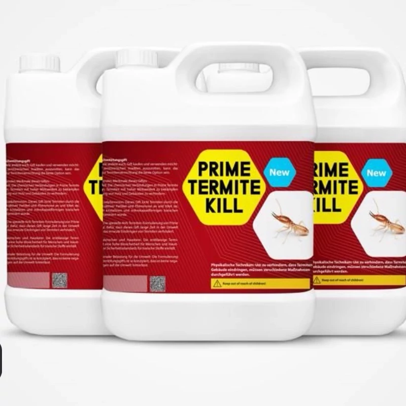 سم 4 لیتری عمده ضد حشره موریانه Prime termite kill ارسال رایگان به همراه یک عدد سمپاش سرنوشابه ای