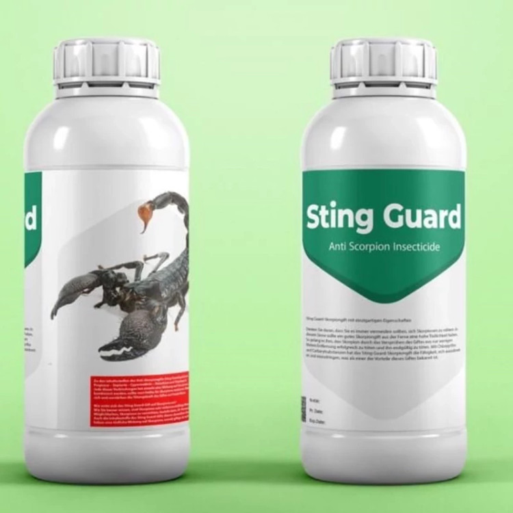 سم برای نابودی عقرب - Sting Guard استینگ گارد ارسال رایگان به همراه یک عدد سمپاش سرنوشابه ای مدل 1