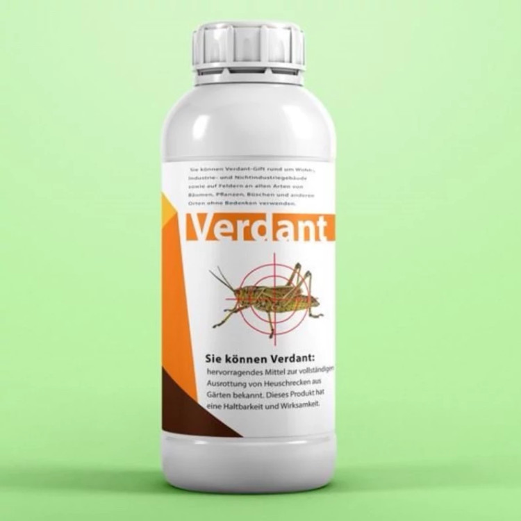 محصول ضد ملخ Verdant - سم ضد ملخ ارسال رایگان به همراه یک عدد سمپاش سرنوشابه ای