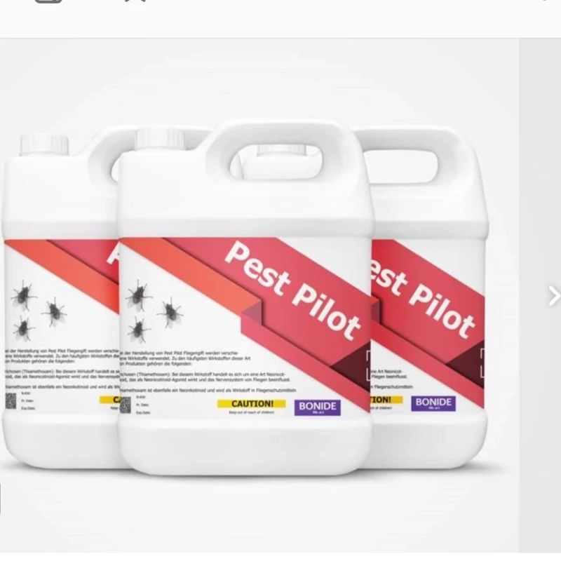 سم مگس کش  4 لیتری عمده Pest pilot ارسال رایگان به همراه یک عدد سمپاش سرنوشابه ای