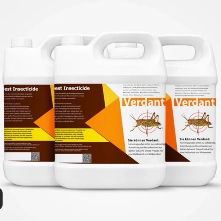 سم 4 لیتری عمده ضد ملخ Verdant - سم ضد ملخ ارسال رایگان به همراه یک عدد سمپاش سرنوشابه ای مدل 1