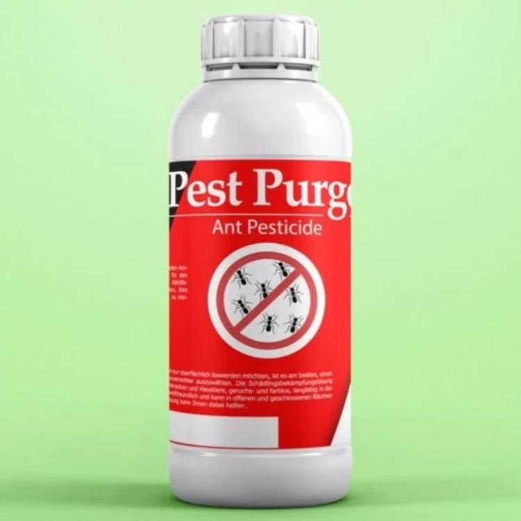 سم مورچه کش Pest Purge پست ارسال رایگان به همراه یک عدد سمپاش سرنوشابه ای مدل 1