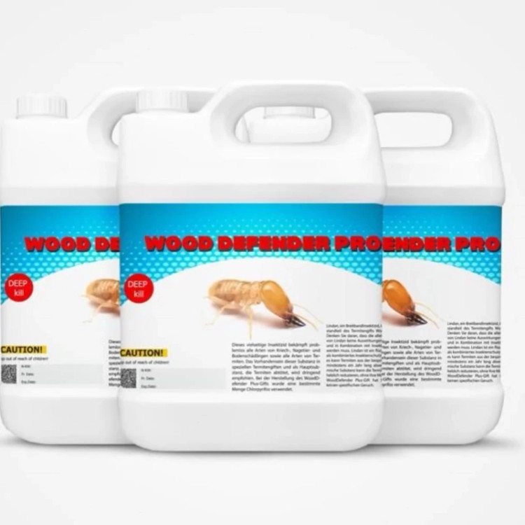 سم موریانه کش 4 لیتری عمده وود پلاس WoodDefender Plus ارسال رایگان به همراه یک عدد سمپاش سرنوشابه ای