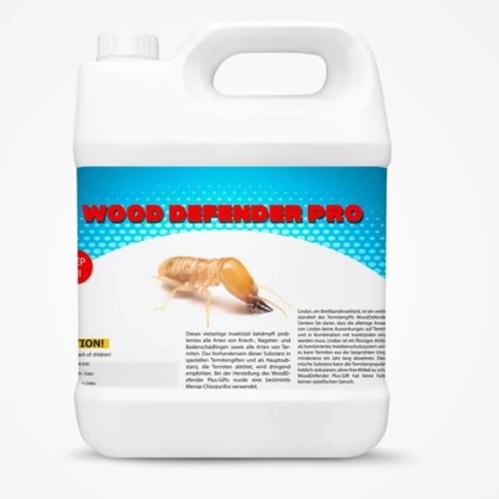 سم موریانه کش 4 لیتری عمده وود پلاس WoodDefender Plus ارسال رایگان به همراه یک عدد سمپاش سرنوشابه ای