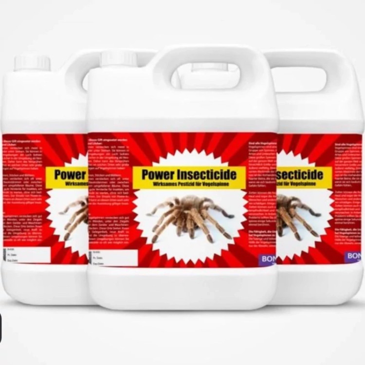 سم 4 لیتری عمده رتیل عنکبوت کش Power insecticide ارسال رایگان به همراه یک عدد سم پاش سر نوشابه ای