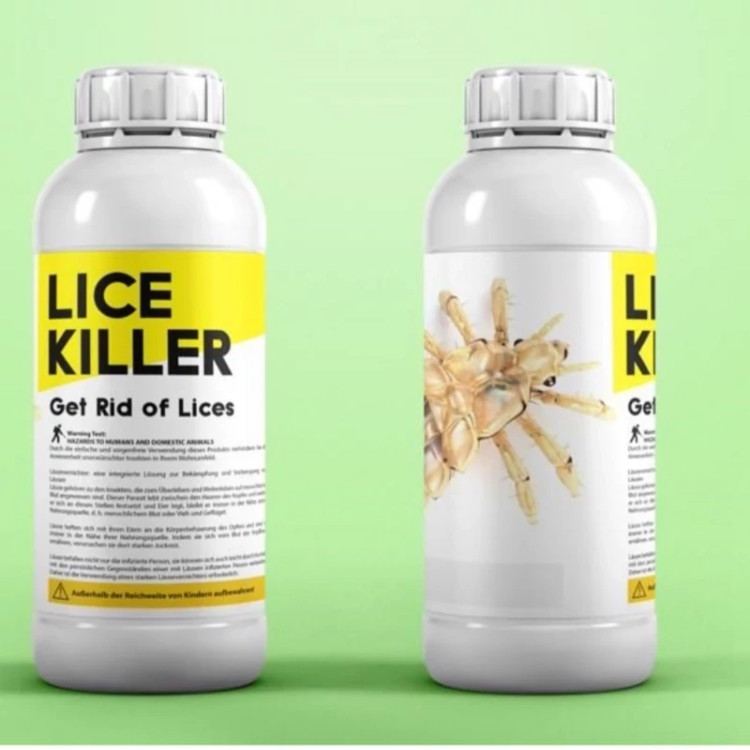 سم قدرتمند شپش Lice killer برای از بین بردن شپش ها ارسال رایگان به همراه یک عدد سمپاش سر نوشابه ای