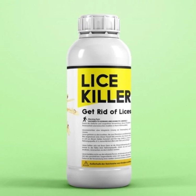 سم قدرتمند شپش Lice killer برای از بین بردن شپش ها ارسال رایگان به همراه یک عدد سمپاش سر نوشابه ای