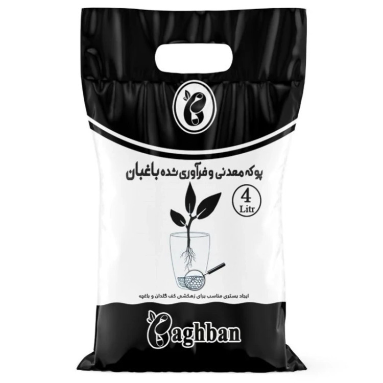 پوکه معدنی 4 لیتر باغبان