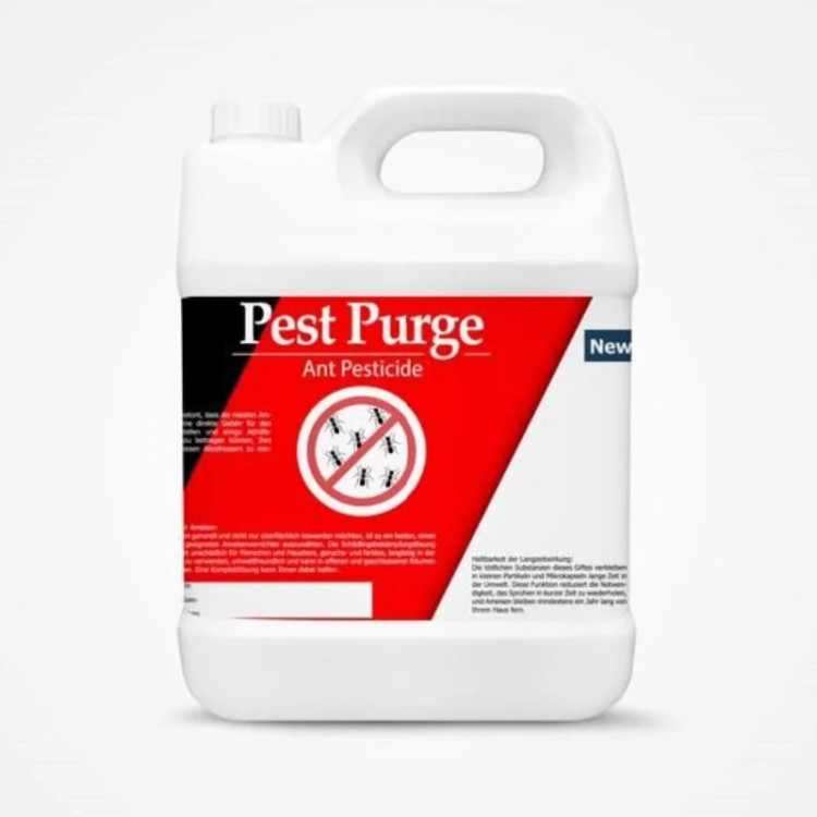 سم 4 لیتری عمده مورچه کش Pest Purge پست ارسال رایگان به همراه سمپاش سرنوشابه ای