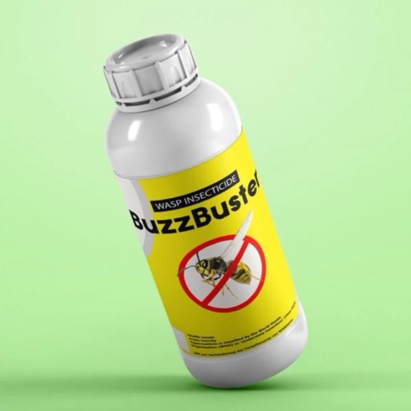 سم کشتن زنبور های وحشی BuzzBuster ارسال رایگان به همراه سم پاش سر نوشابه ای