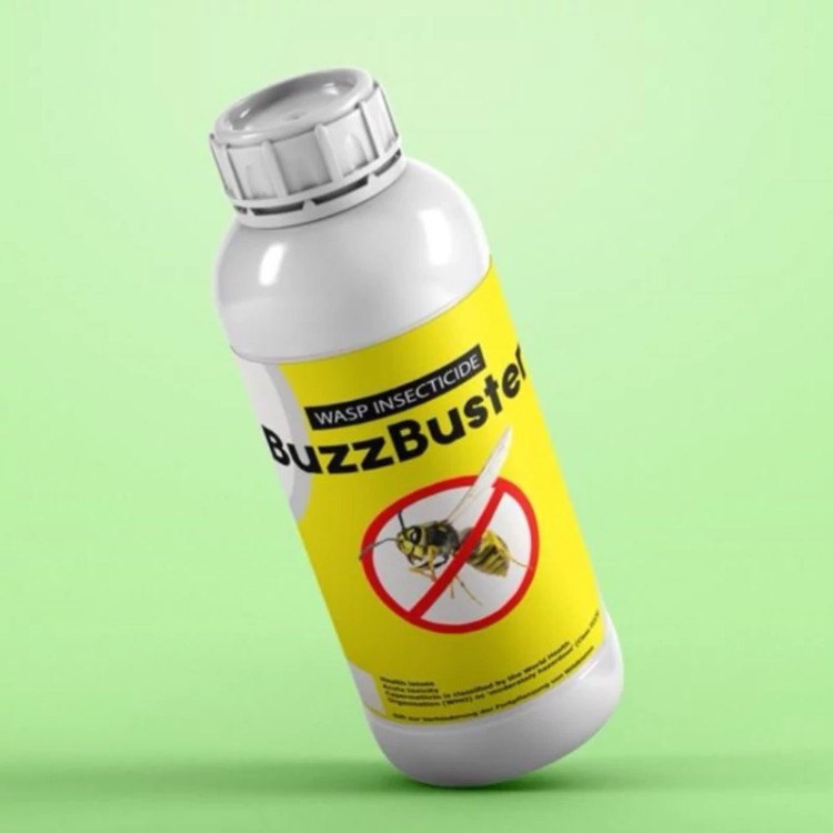سم کشتن زنبور های وحشی BuzzBuster ارسال رایگان به همراه سم پاش سر نوشابه ای