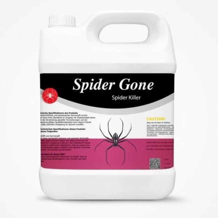سم 4 لیتری عمده ریشه کنی عنکبوت ریز و درشت Spider gone ارسال رایگان به همراه سمپاش سر نوشابه ای