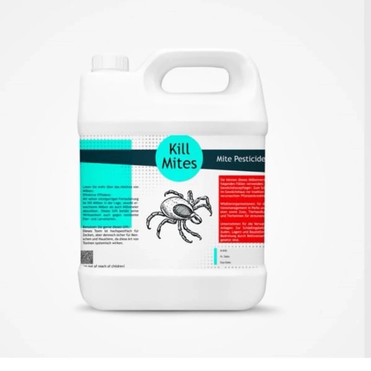 سم 4 لیتری عمده کنه کش موثر با ویژگی زیاد Kill mites ارسال رایگان به همراه سمپاش سرنوشابه ای