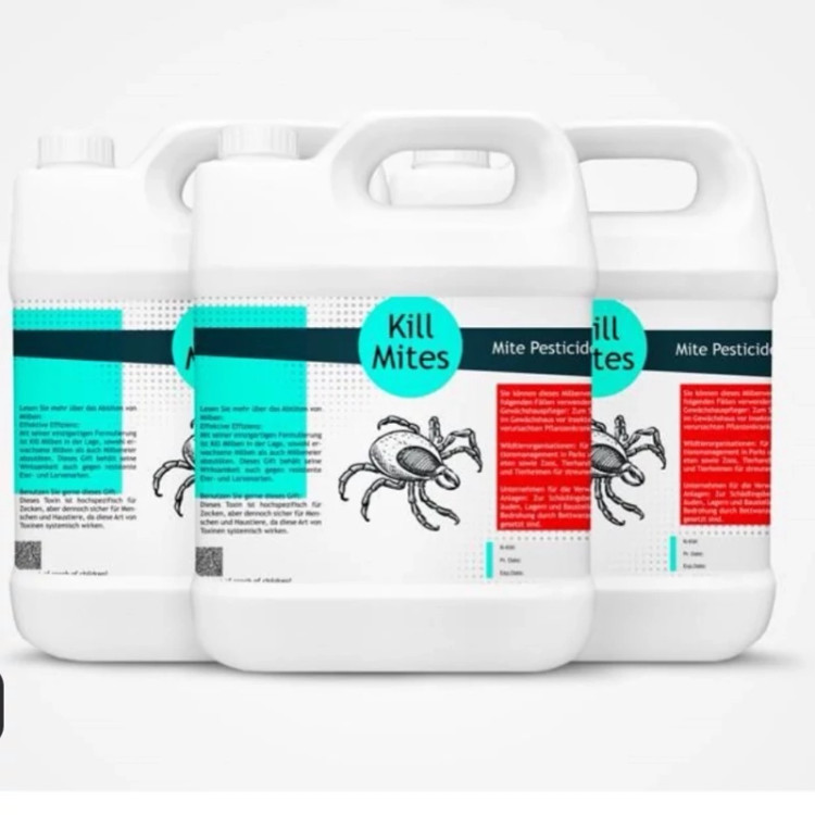 سم 4 لیتری عمده کنه کش موثر با ویژگی زیاد Kill mites ارسال رایگان به همراه سمپاش سرنوشابه ای