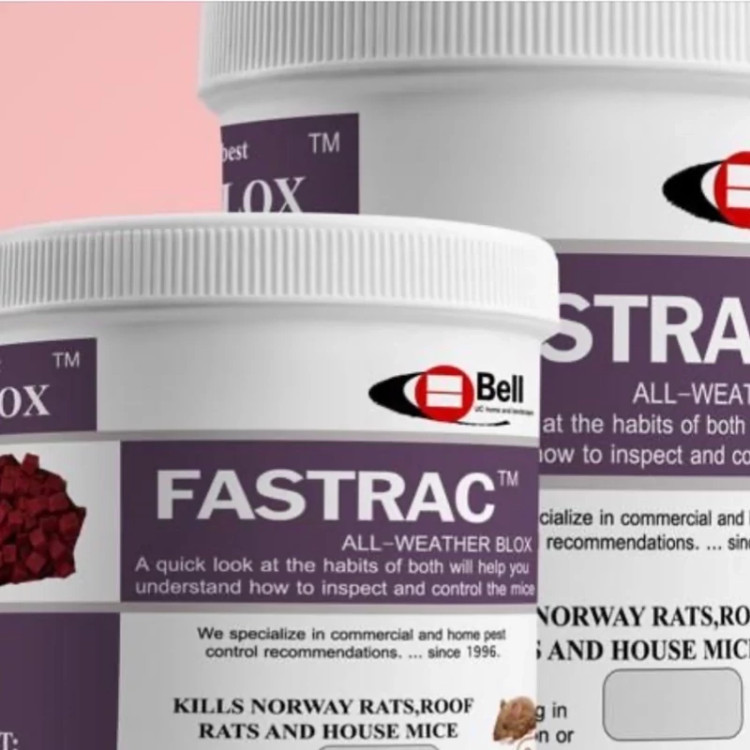 سم موش کش 500 گرمی فسترک بلاکس ارسال رایگان Fastrac Blox