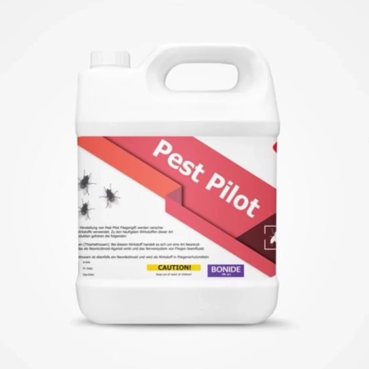 سم مگس کش 4 لیتری عمده Pest pilot ارسال رایگان به همراه یک عدد سمپاش سرنوشابه ای مدل 1