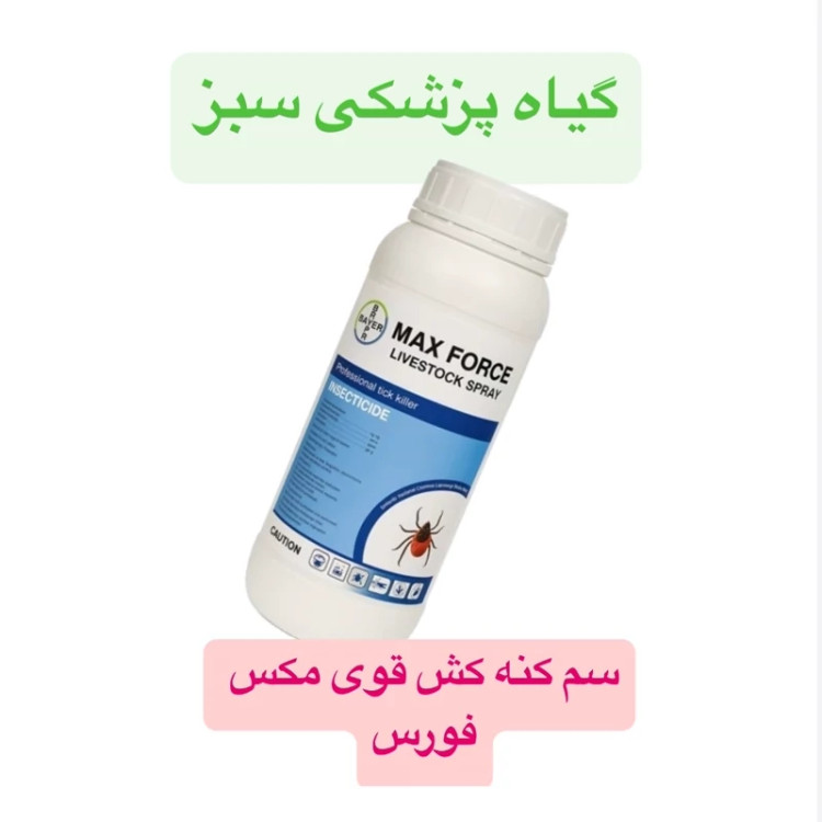 سم کنه کش تخصصی مکس فورس کنه نسخه اصلی