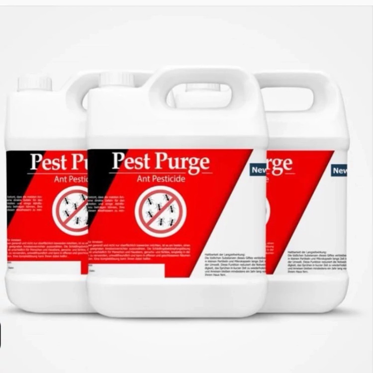 سم 4 لیتری عمده مورچه کش Pest Purge پست ارسال رایگان به همراه سمپاش سرنوشابه ای