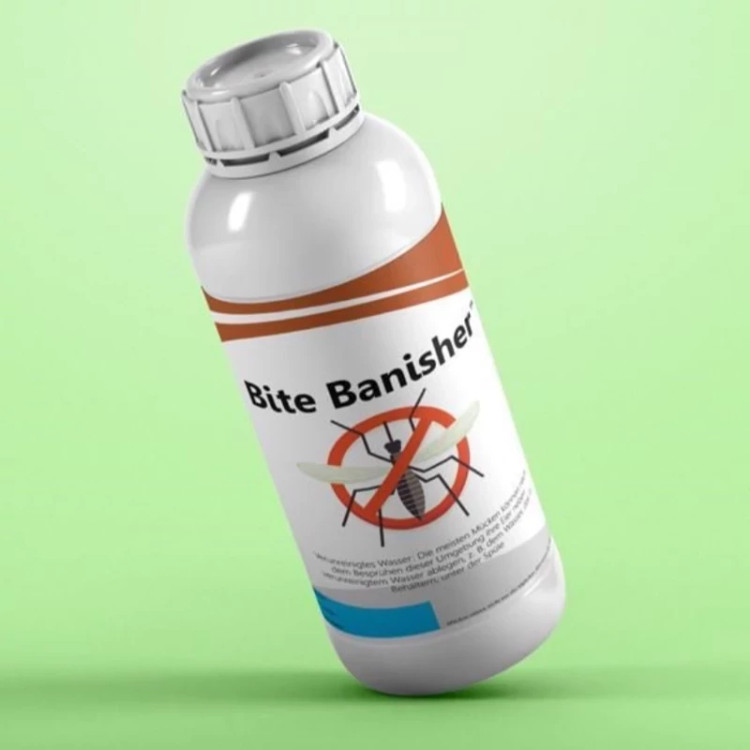 سم پشه کش قوی Bite Banisher ارسال رایگان به همراه سم پاش سر نوشابه ای