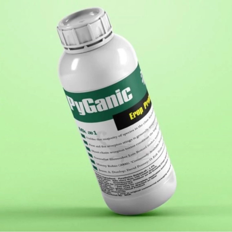 سم عقرب کش پیگانیک - Pyganic دافع عقرب ارسال رایگان به همراه سمپاش سرنوشابه ای