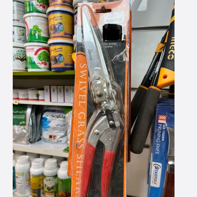 قیچی هرس باغبانی دسته بلند بسیار باکیفیت خارجی با ضمانت ارسال رایگان