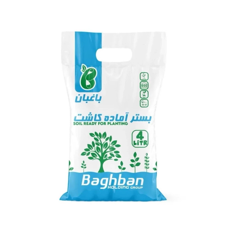 خاک برگ 4 لیتر باغبان