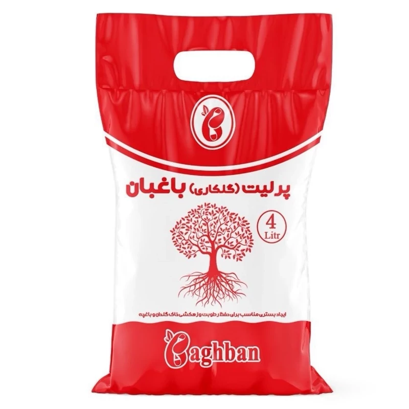 پرلیت گلکاری 4 لیتر باغبان