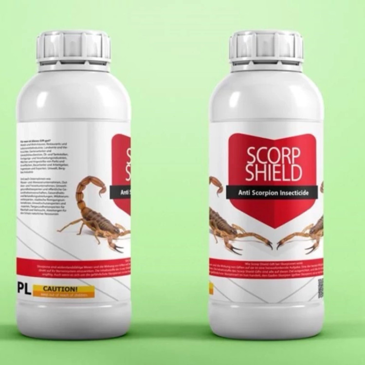سم عقرب کش Scorp Shield ارسال رایگان به همراه یک عدد سمپاش سرنوشابه ای