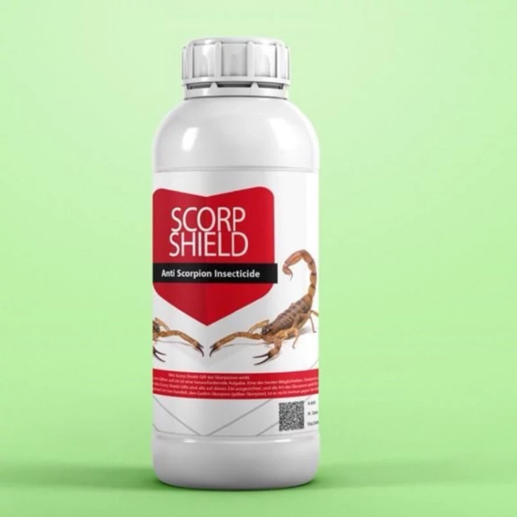 سم عقرب کش Scorp Shield ارسال رایگان به همراه یک عدد سمپاش سرنوشابه ای