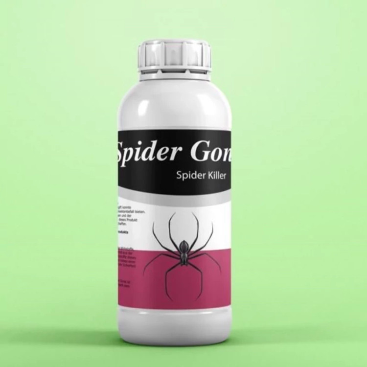سم ریشه کنی عنکبوت ریز و درشت Spider gone اسپایدر گان ارسال رایگان به همراه یک عدد سمپاش سر نوشابه ای