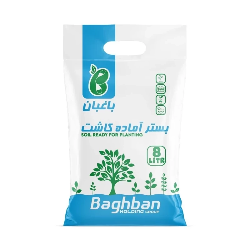 خاک گیاهان آپارتمانی 8 لیتر باغبان
