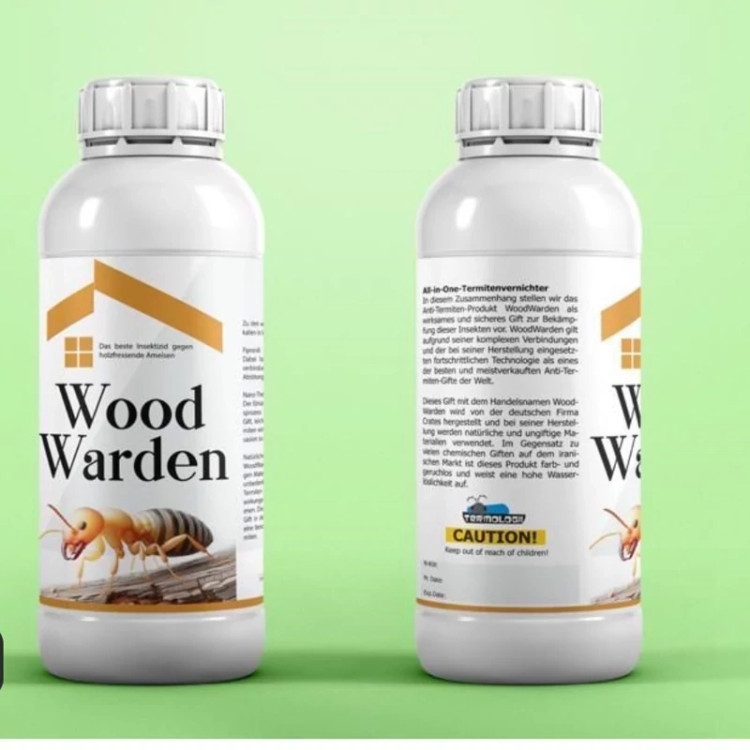 سم موریانه چوب Wood Warden Plus ارسال رایگان به همراه یک عدد سمپاش سرنوشابه ای