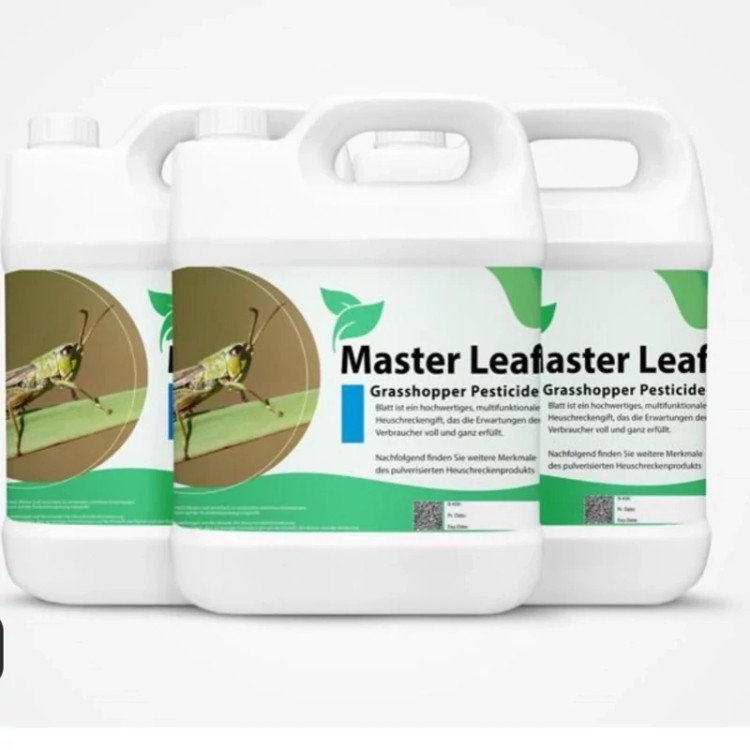 سم 4 لیتری عمده حشره کش مخصوص ملخ Master leaf ارسال رایگان به همراه یک عدد سم پاش سرنوشابه ای